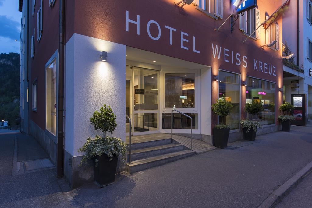 Hotel Weiss Kreuz Thusis Exterior foto